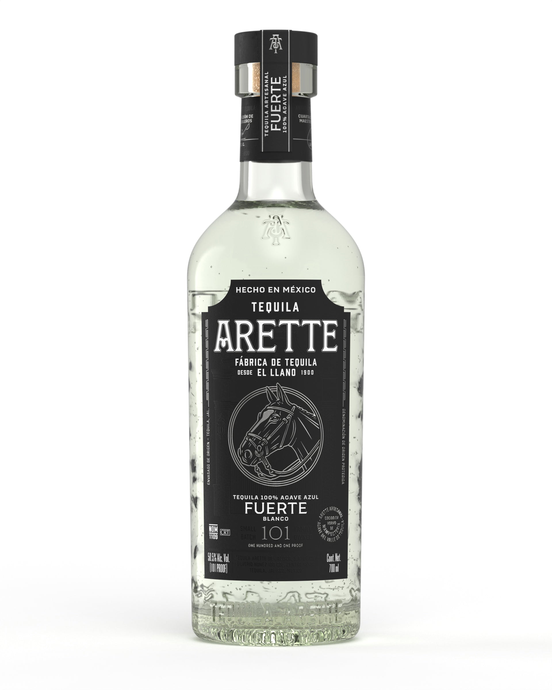 Tequila Arette Fuerte Blanco 700ml 50.5% - Nueva Imagen (promoción 6X5)
