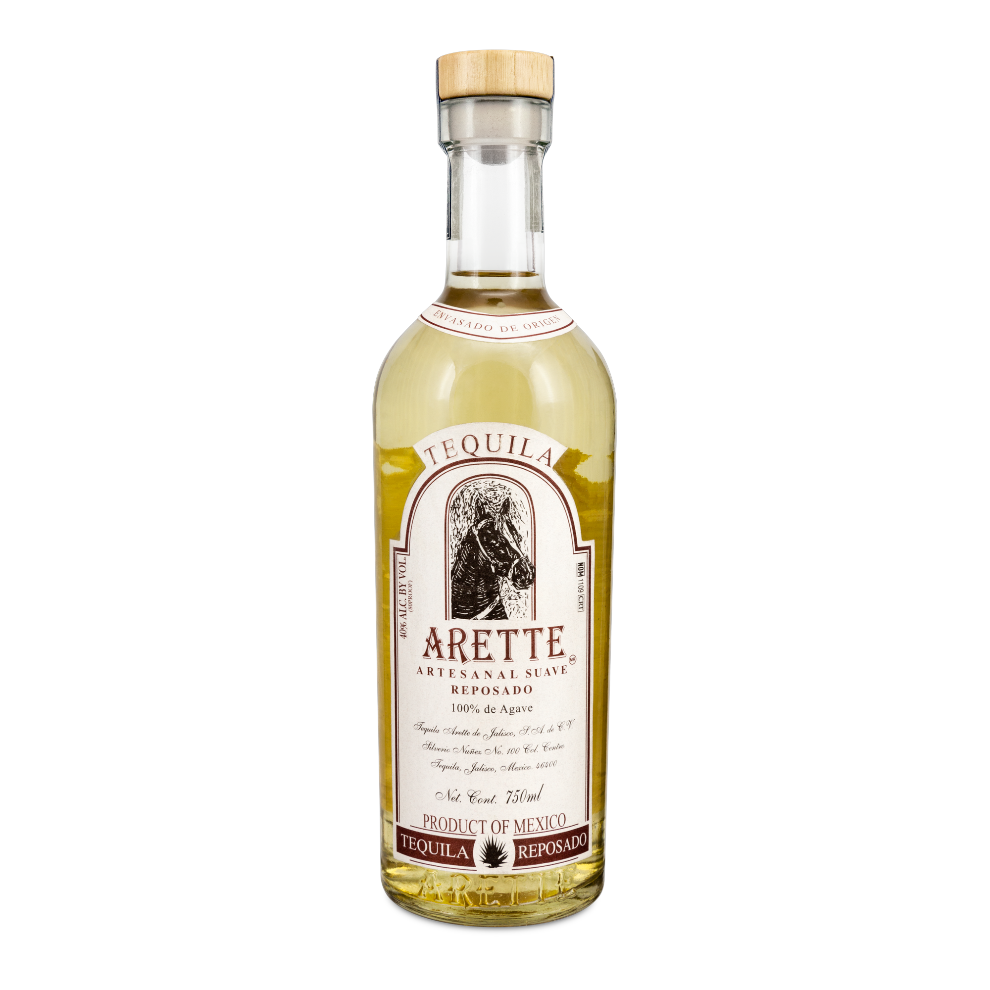 Tequila Arette Suve Reposado 750ml (promoción 6X5)