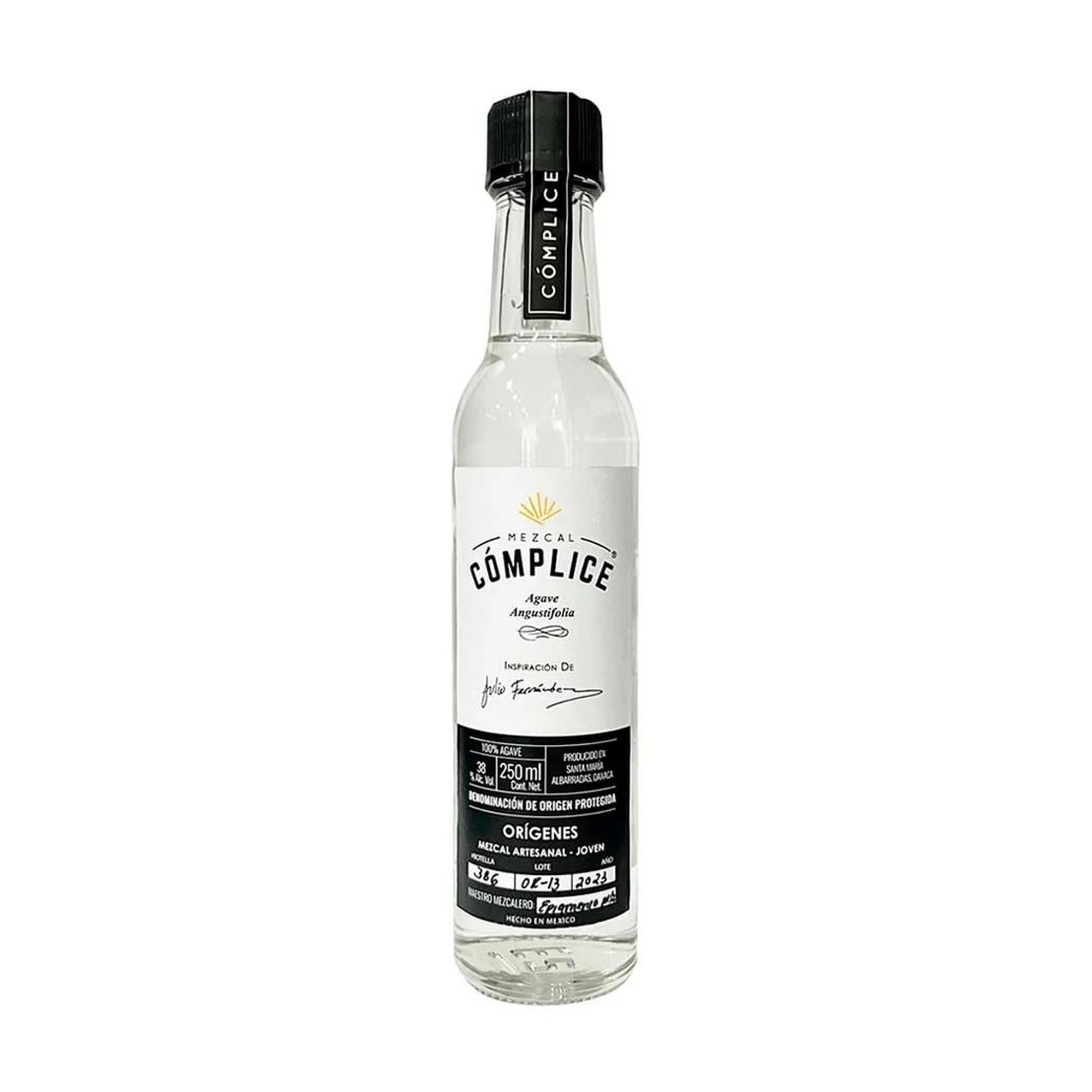 Mezcal Cómplice Orígenes 250ml (promoción 6X5)