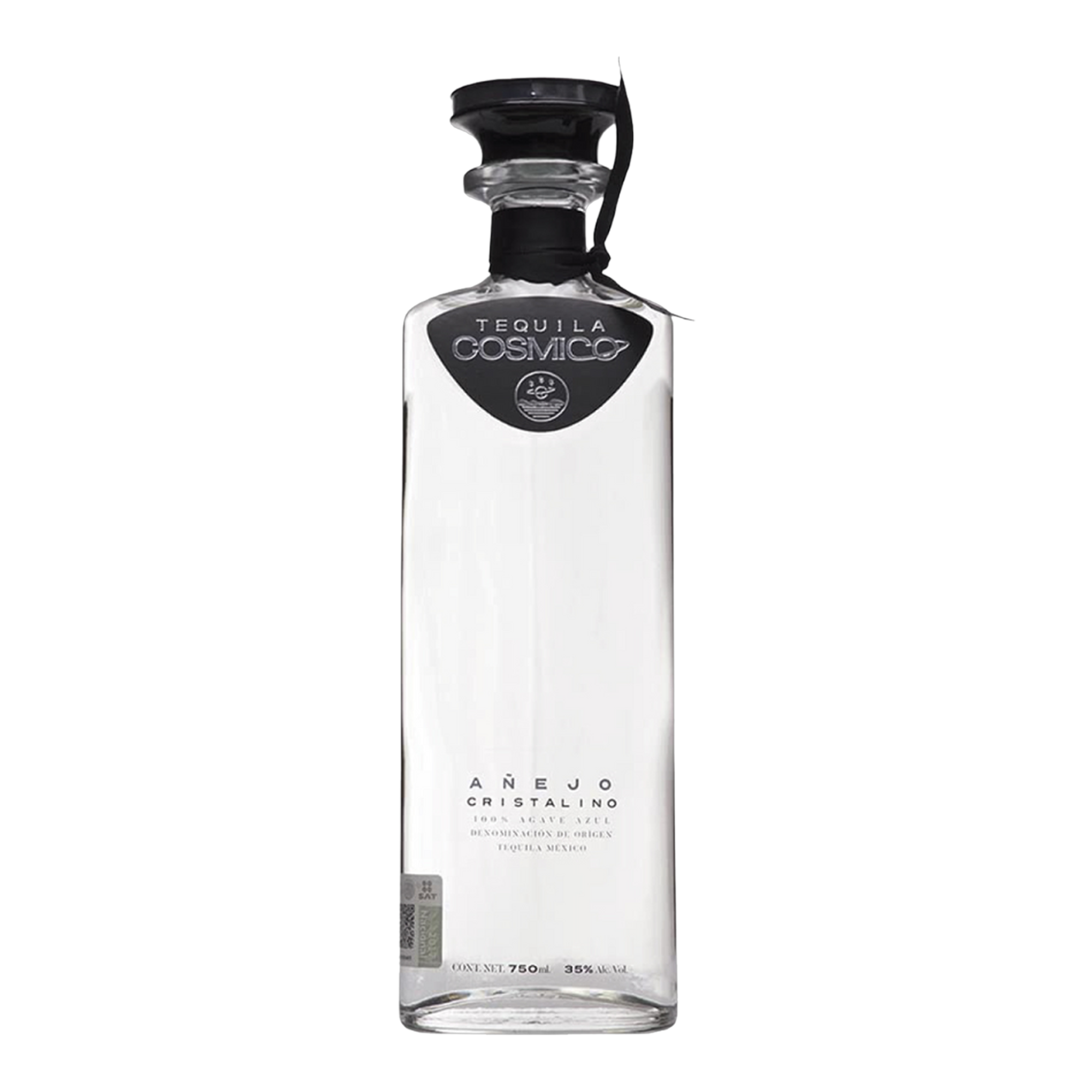 Tequila Cósmico Añejo 750ml (35% Alc. Vol.) - c/ detalles de calidad (promoción 6X5)
