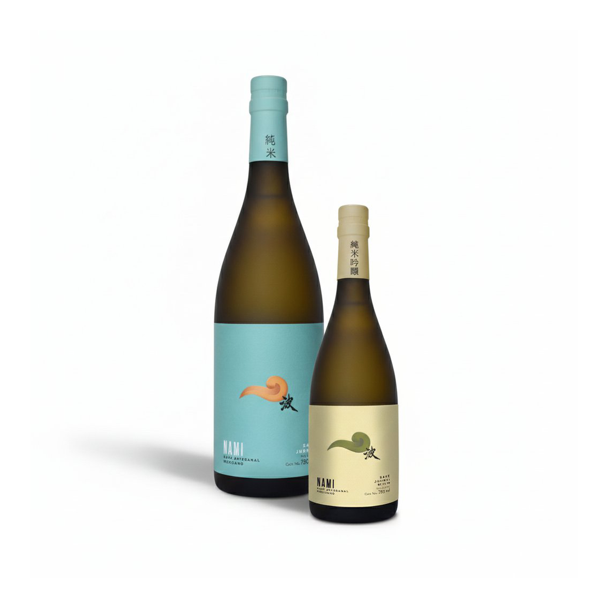 VAP Sake NAMI Junmai 750ml + Junmai Ginjo 375ml (16% Alc. Vol.)