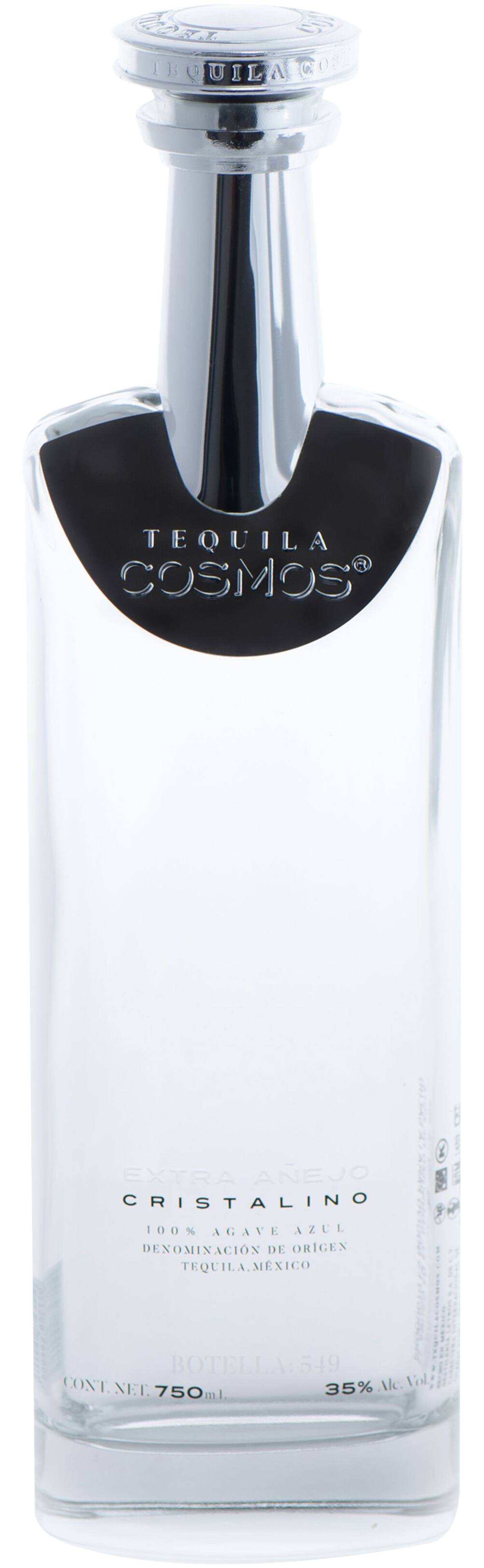 Tequila Cosmos Extra Añejo 750ml - c/ detalles de calidad (promoción 6X5)